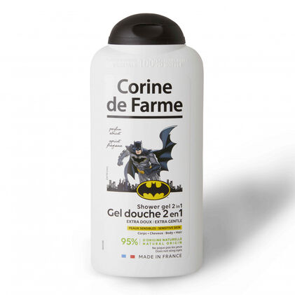 Gel De Banho 2 Em 1 Batman Fragrância Alperce Corine De Farme 0.3L