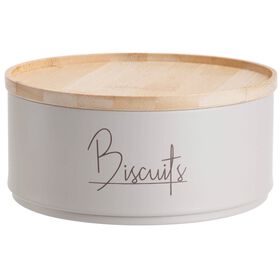 Lata Empilhável Para Biscoitos Bege Kasa