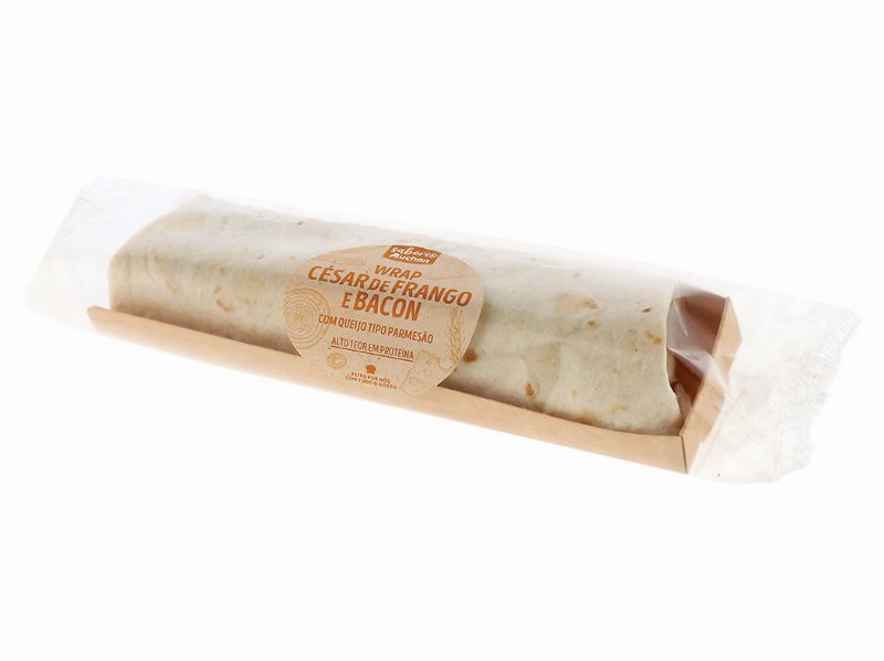 Wrap César De Frango E Bacon Sabores Auchan Un