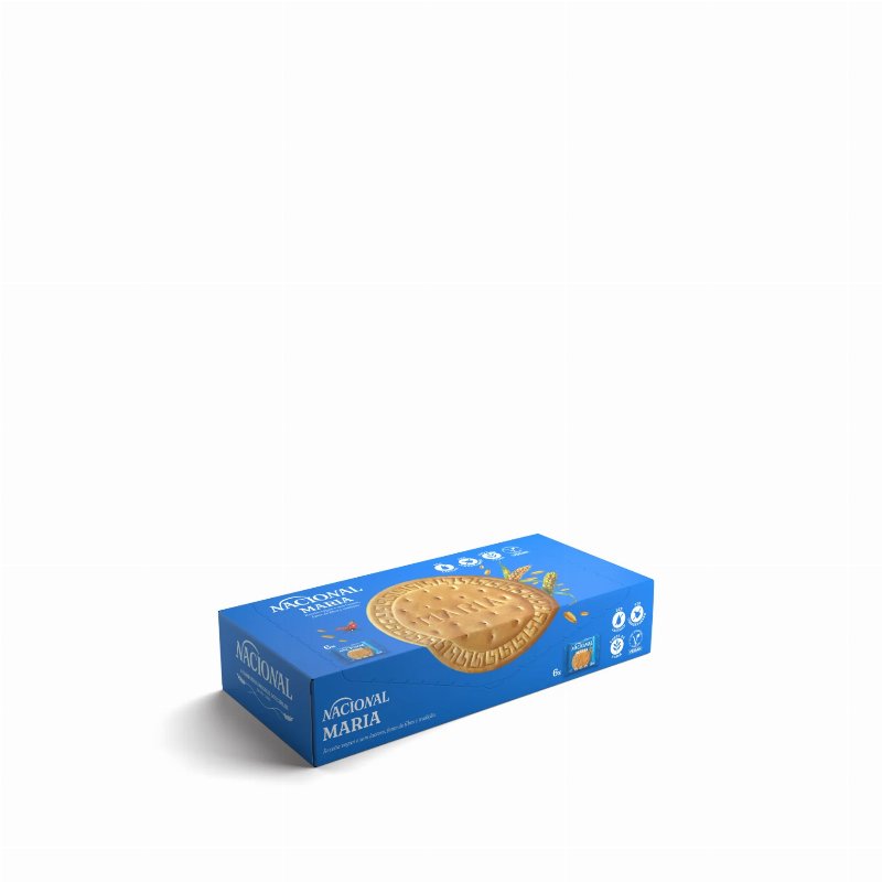 Nacional Bolacha Maria Unidoses 6 X 20 gr