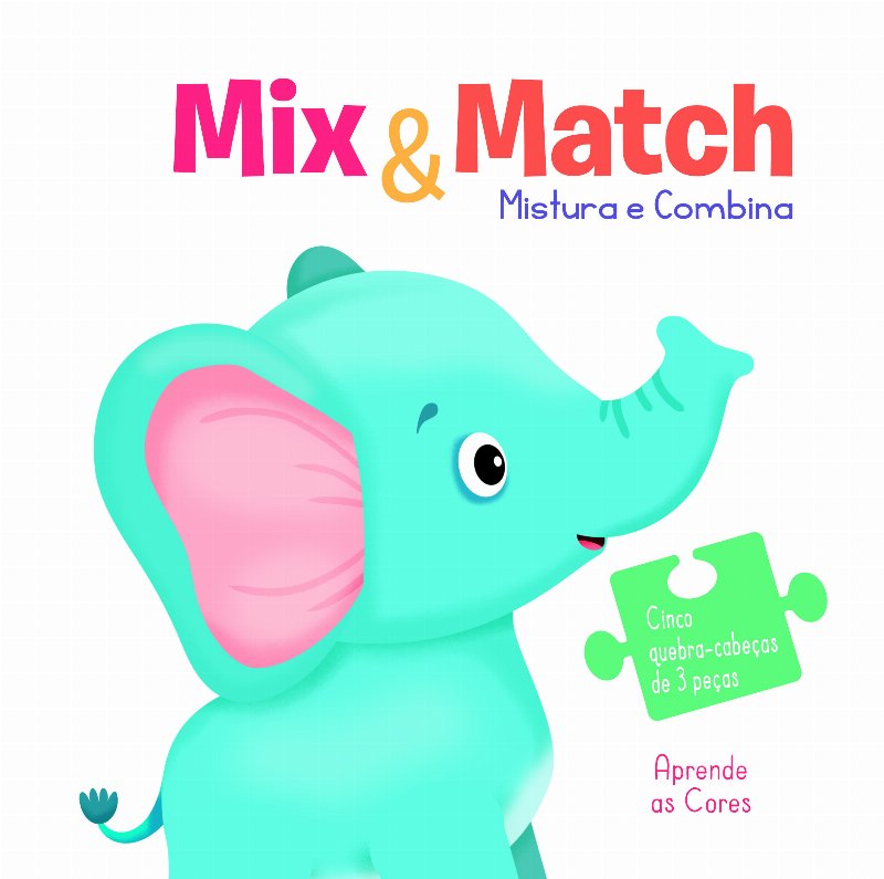 Livro Mistura E Combina: Aprende As Cores