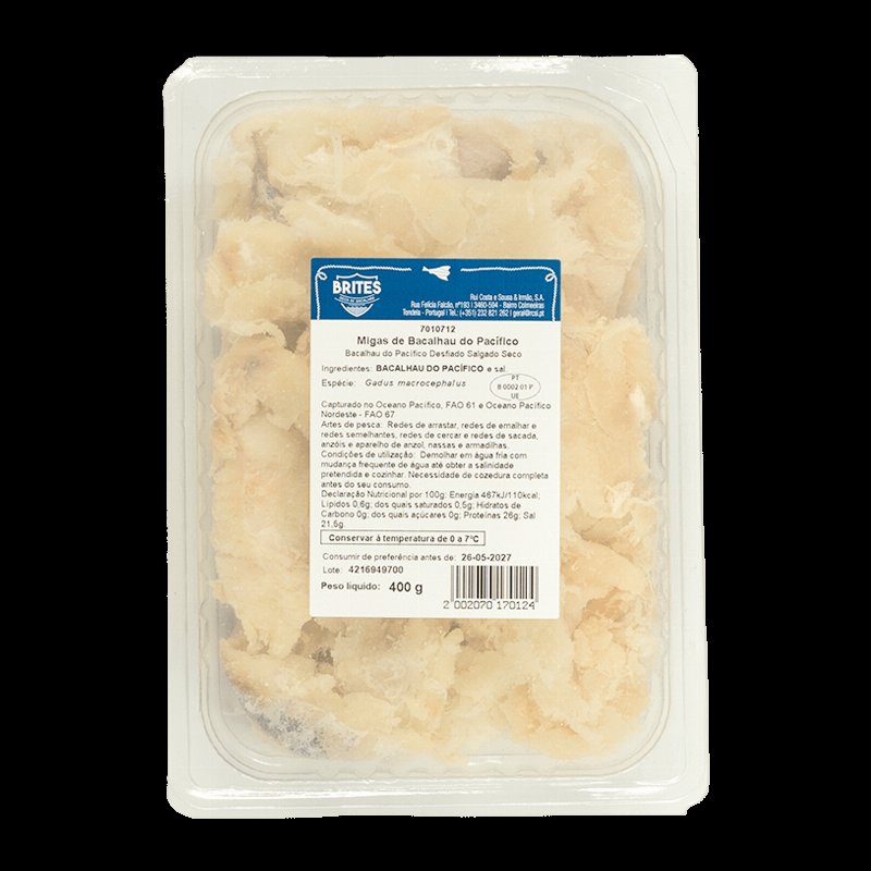 Bacalhau Desfiado 400 g