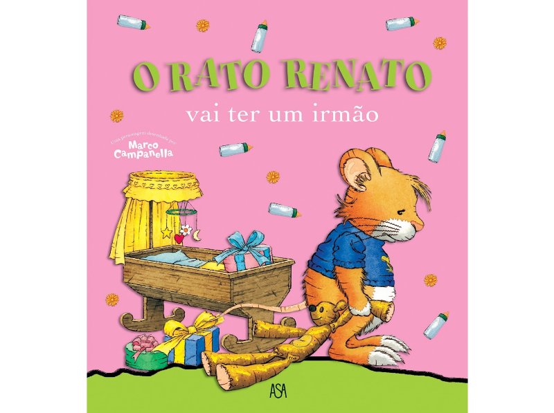 Livro O Rato Renato 8 - Vai Ter Um Irmão