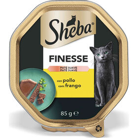 Comida Húmida Para Gato Adulto Galinha Terrina Sheba 85 g