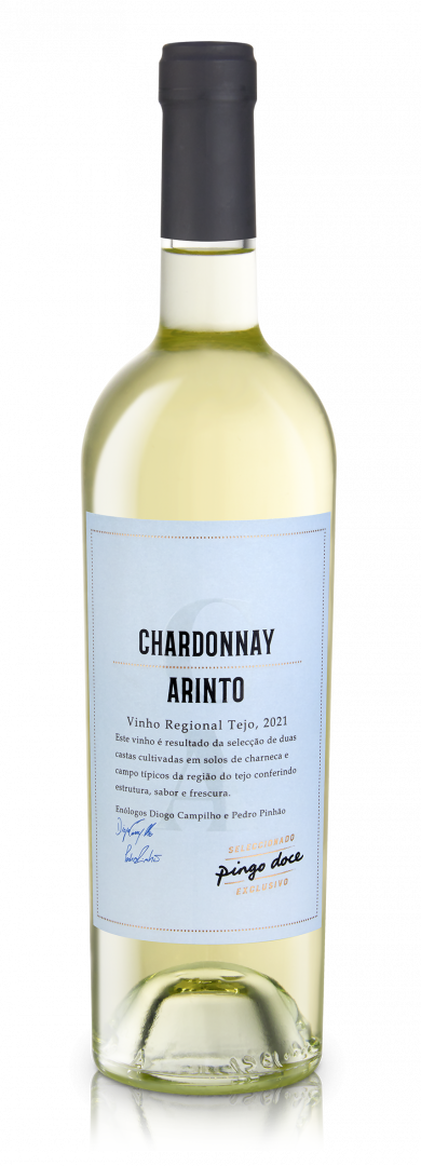 Vinho Branco Tejo Chardonnay Arinto Pingo Doce Pingo Doce 0.75L