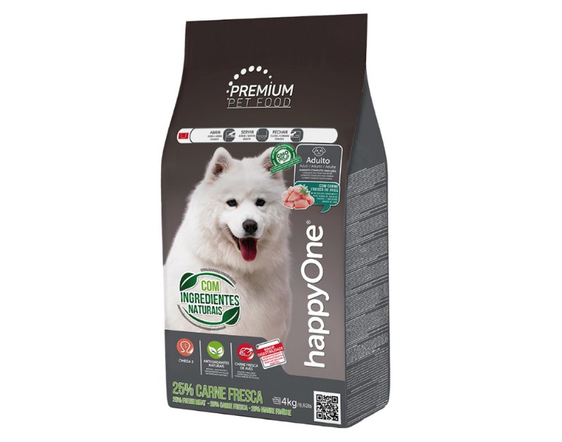 Ração Para Cão Happyone Premium Carne Fresca 4 kg