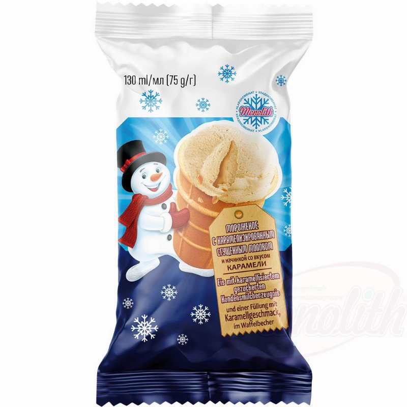 Gelado Monolith Leite Condensado 130 ml