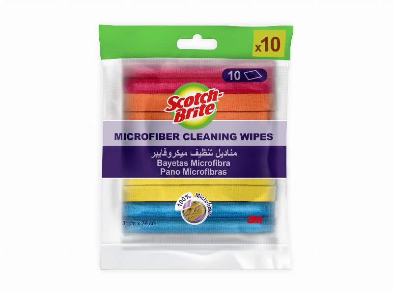 Pano Scotch Brite Microfibra 10Un