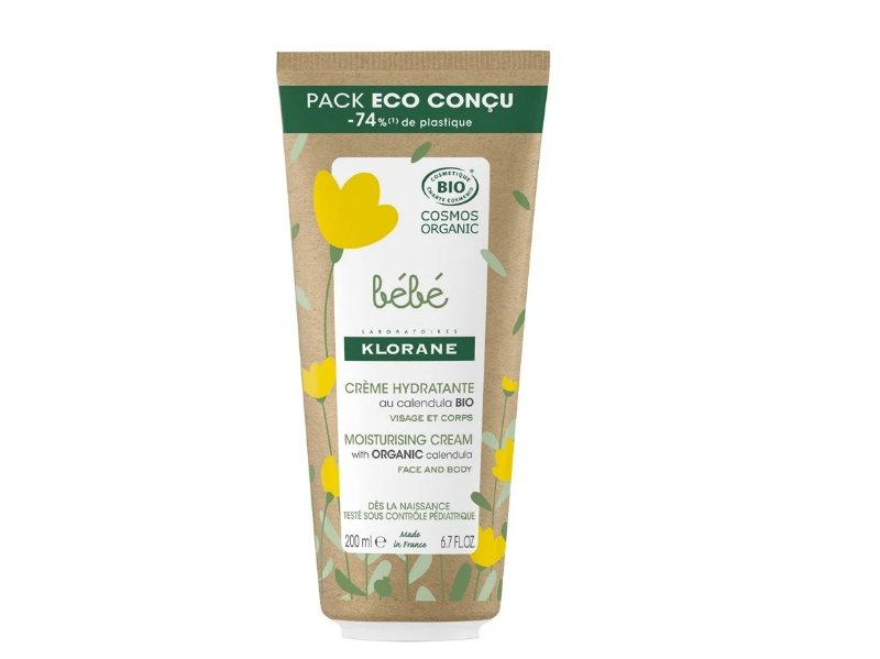 Creme Hidratante Klorane Bebé Bio 200 ml