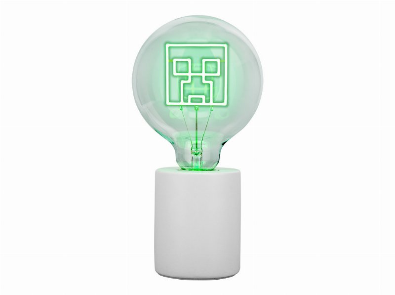 Candeeiro Creeper Led Neon Bul