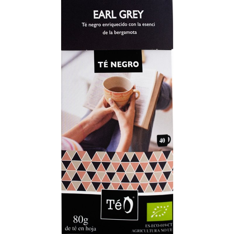 Chá Preto Earl Grey Biológico 80 g