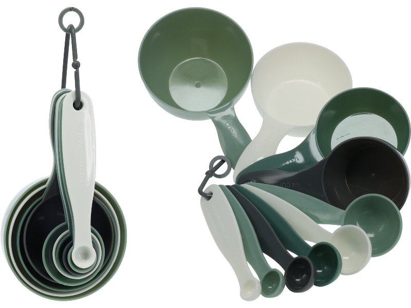 Conjunto De 10 Colheres Medidoras