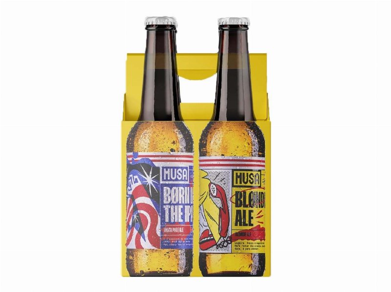 Cerveja Artesanal Musa Pack Verão 4X33 cl