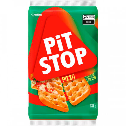 Bolachas Crackers Pizza Pit Stop 0.137Kg
