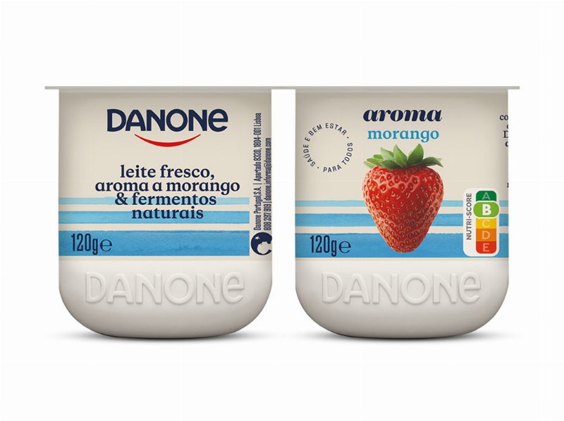 Iogurte Danone Aroma Morango 4X120 g