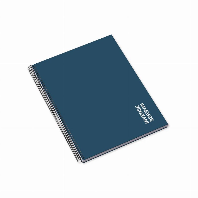 Ambar Caderno Espiral Capa Dura A4 80F 90 g Campus Inverse Pautado