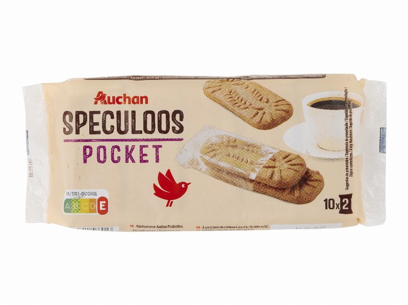 Bolachas Auchan Speculoos 168 g