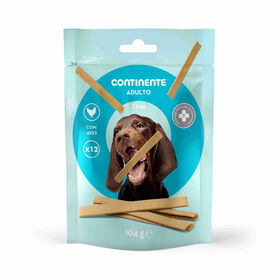 Snack Para Cão Tiras Aves Continente 104 g (12 Un)