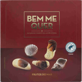 Bombons De Chocolate Frutos Do Mar Bem Me Quer 250 gr