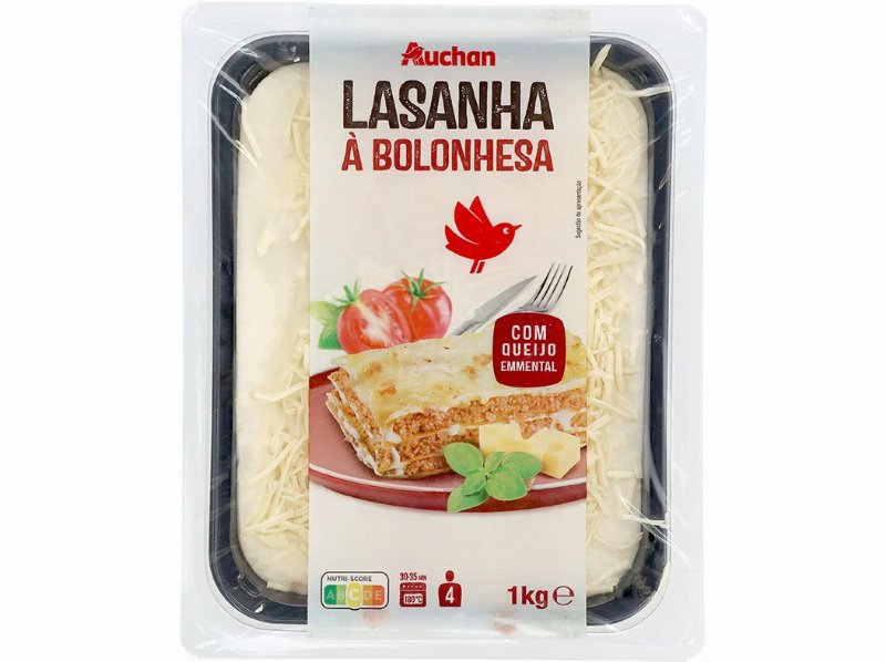 Lasanha À Bolonhesa Auchan 1 kg