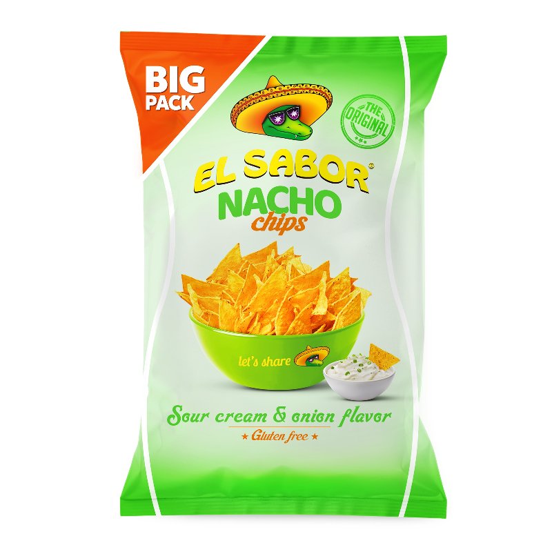 Nachos Chips Cream E Cebola 180 g