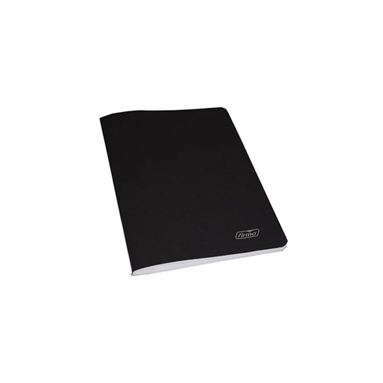 Firmo Caderno Agrafado A5 80F 60 g Capa Preta Quadriculado