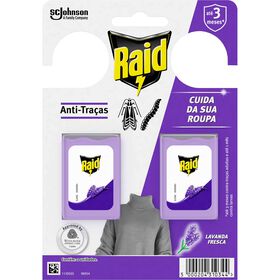 Inseticida Anti-Traça Gel Lavanda Raid 2 Un