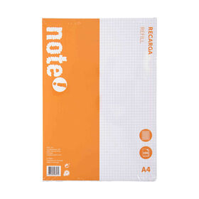 Recarga Papel A4 Quadriculado Note!