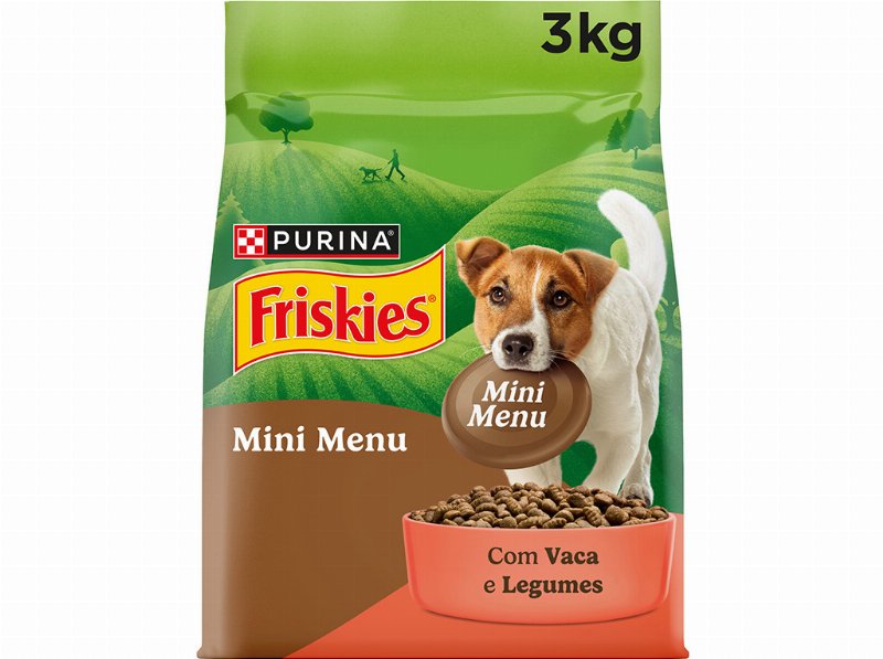 Ração Para Cão Friskies Mini Menu Com Vaca 3 kg