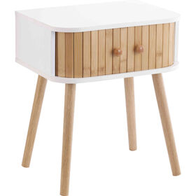 Mesa De Apoio Com Gaveta 30X40X47Cm Bazarão 1 Un