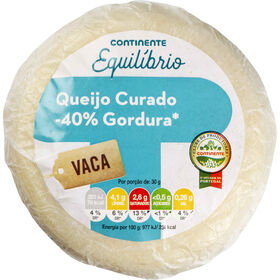 Queijo De Vaca Curado Light Continente Equilíbrio 1 Un (Médio)