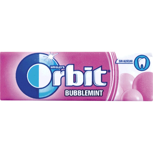 Pastilhas Bubblemint Sem Açúcar 14 g