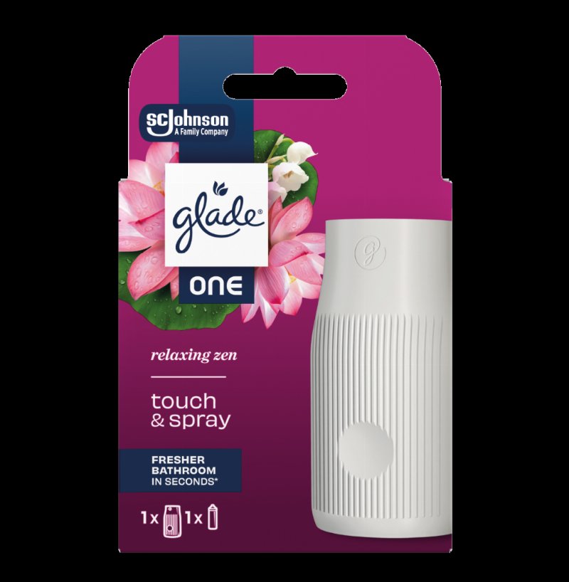 Ambientador Touch & Spray One Relaxing Zen Com Recarga Glade 1Un