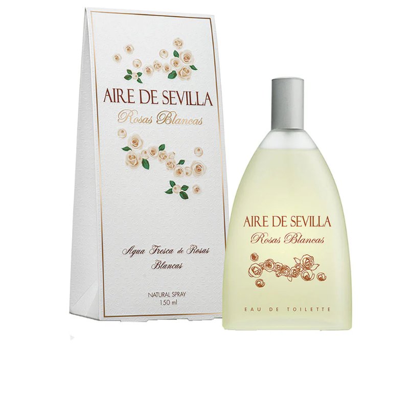 Aire De Sevilla Agua Fresca Rosas Blancas Eau De Toilette Vaporizador 150 ml