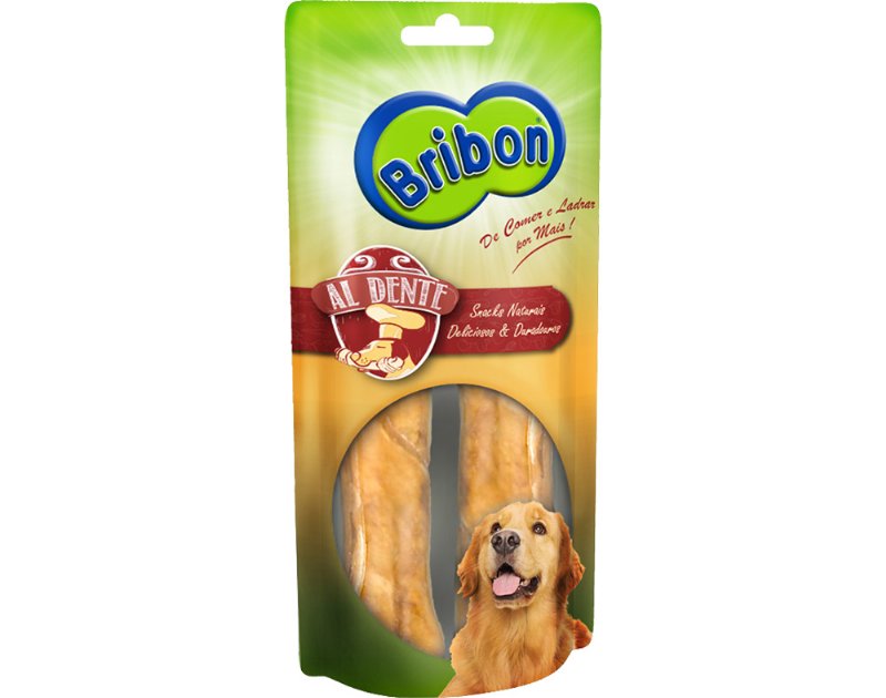 Osso Prensado Bribon Al Dente Tamanho L Pack 2 Unidades