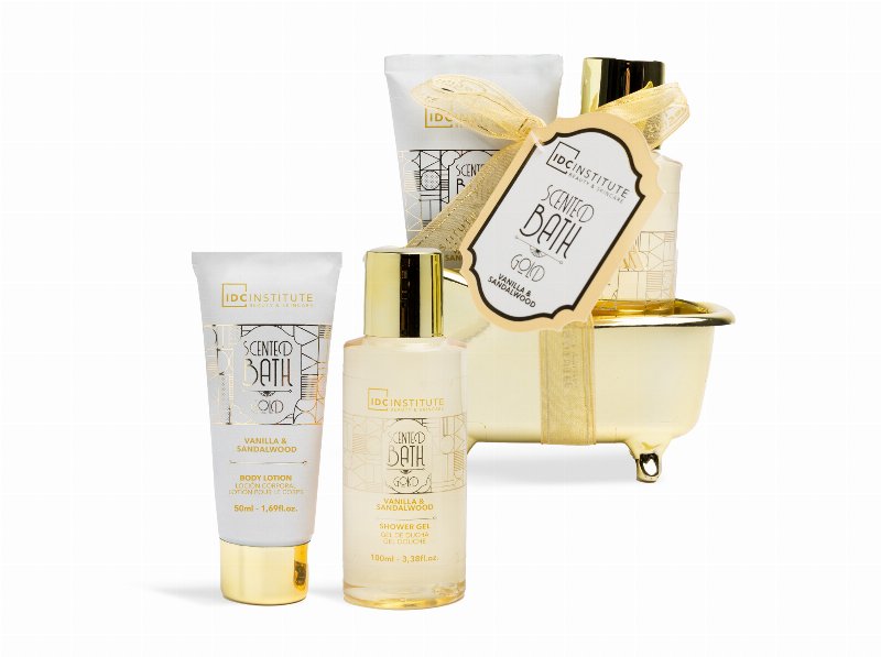 Conjunto Banheira Idc Institute Gold Set 2Pcs
