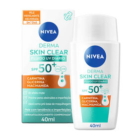 Creme De Rosto Derma Skin Clear Fps50+ Nivea 40 ml