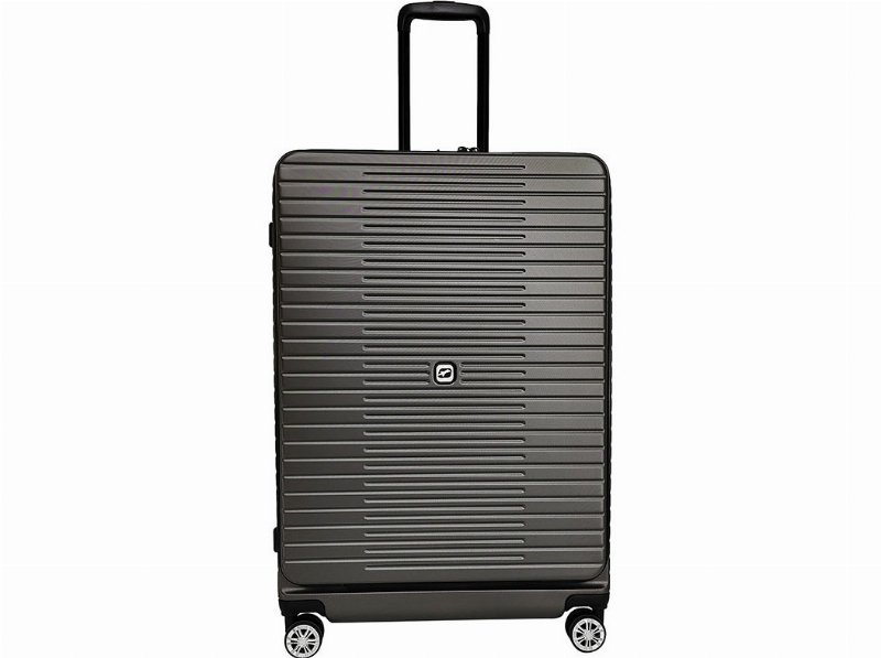 Mala De Viagem Rígida Airport Cinzento Escuro 8 Rodas 50X75X30Cm
