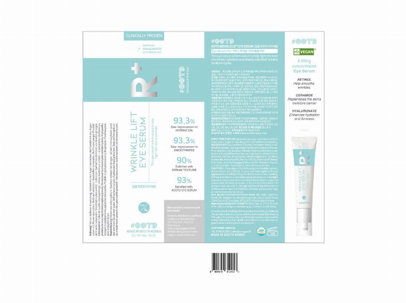 Serum Olhos Ootd Lift Antirugas 30 g
