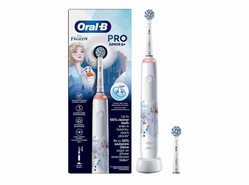 Escova De Dentes Elétrica Oral-B Junior Pro Frozen