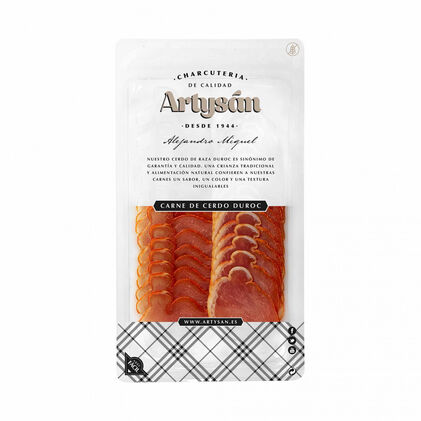 Lombo De Porco Duroc Fatiado Artysán 0.1Kg