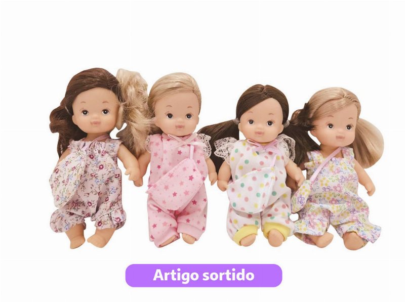 Mini Boneca One Two Fun 15Cm Modelos Sortidos