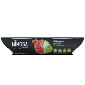 Iogurte Proteína Morango E Framboesa Mimosa 280 gr (2 Un)