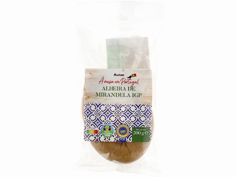 Alheira De Mirandela Igp Auchan À Mesa Em Portugal Cultivamos O Bom 200 g
