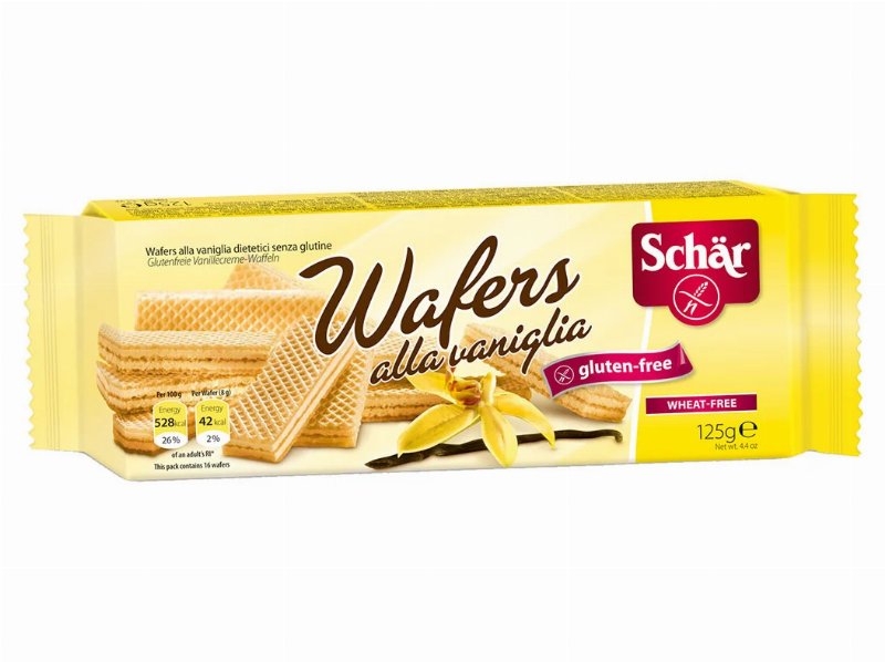 Wafer Schar Creme Baunilha Sem Glúten 125 g