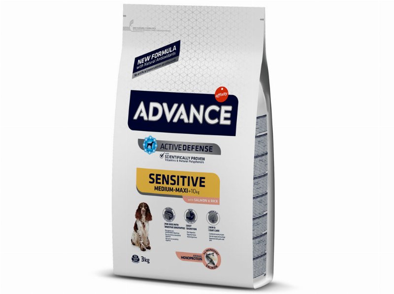 Ração Cão Advance Sensitive Salmão 3 kg