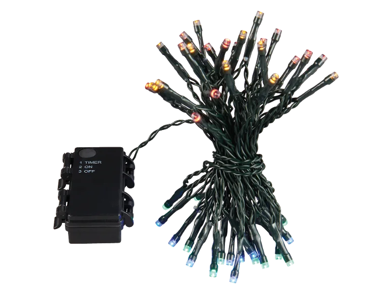 Corrente De Luzes 50 Led Para Exterior