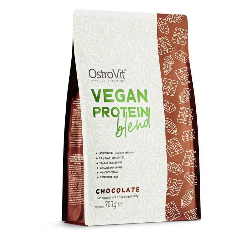 Vegan Protein Blend Sabor Chocolate Ostrovit 700 g