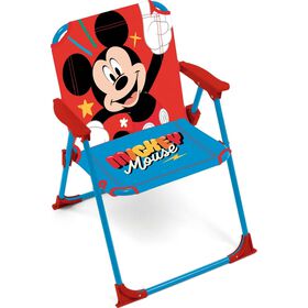 Cadeira Dobrável Com Braços Disney Mickey Disney