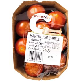Tomate Cherry Vermelho Continente 250 gr